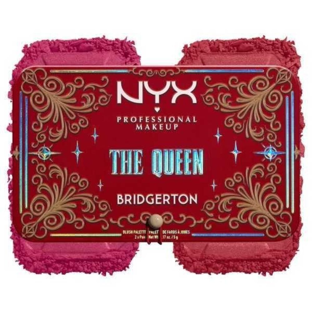 NYX Cosmetics Bridgerton Queen Buttermelt Blush Palette Duo